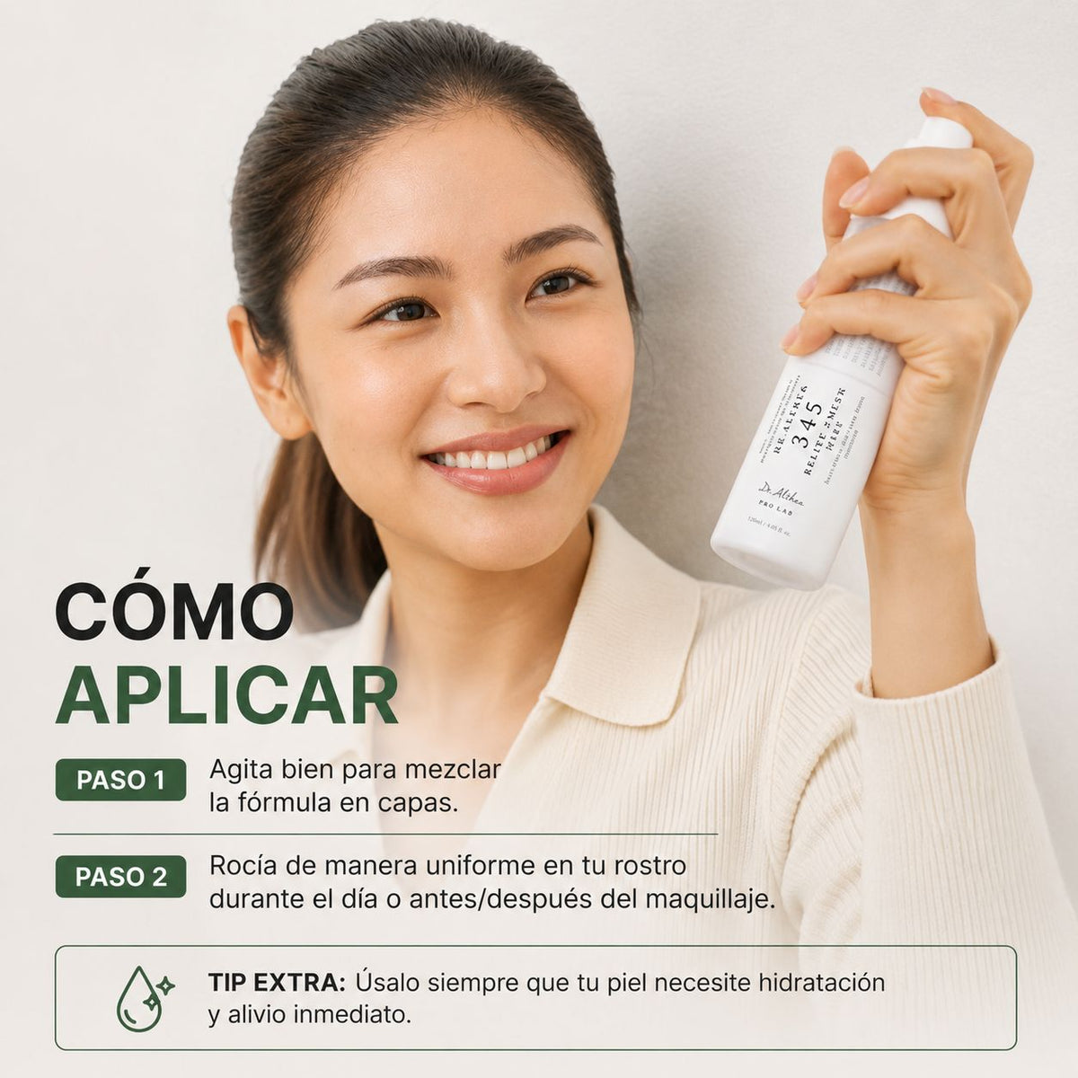 Dr althea spray 345®| Cream Mist Perfect Skin 100ml